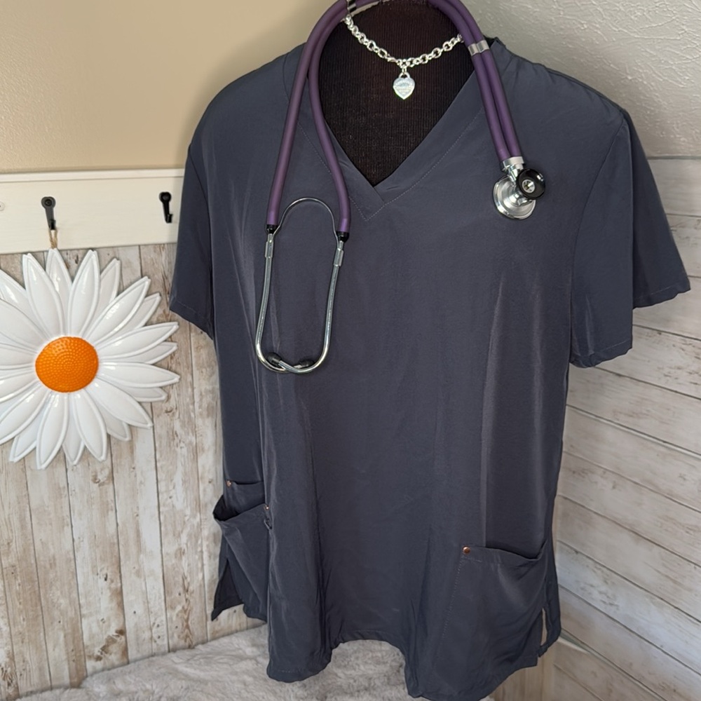 Zinnia Scrub Top, Women’s Size 2XL